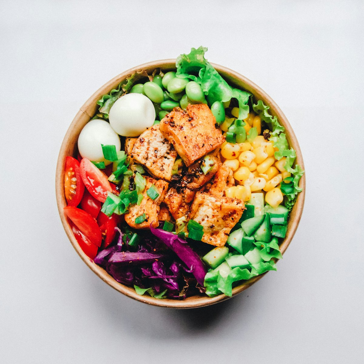 Healthy pre and post workout meal with protein and carbohydrates