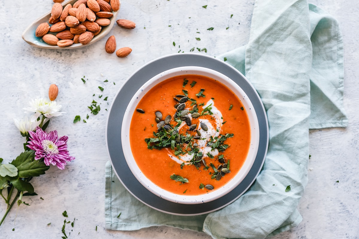 Fermented foods and gut health ingredients including kimchi and yogurt